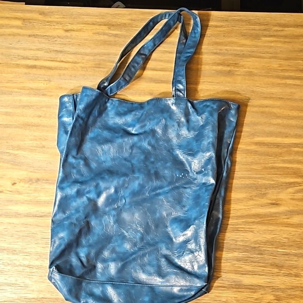 Avenue Blue Jean Jewel tone Color Tote Bag with 2 Straps